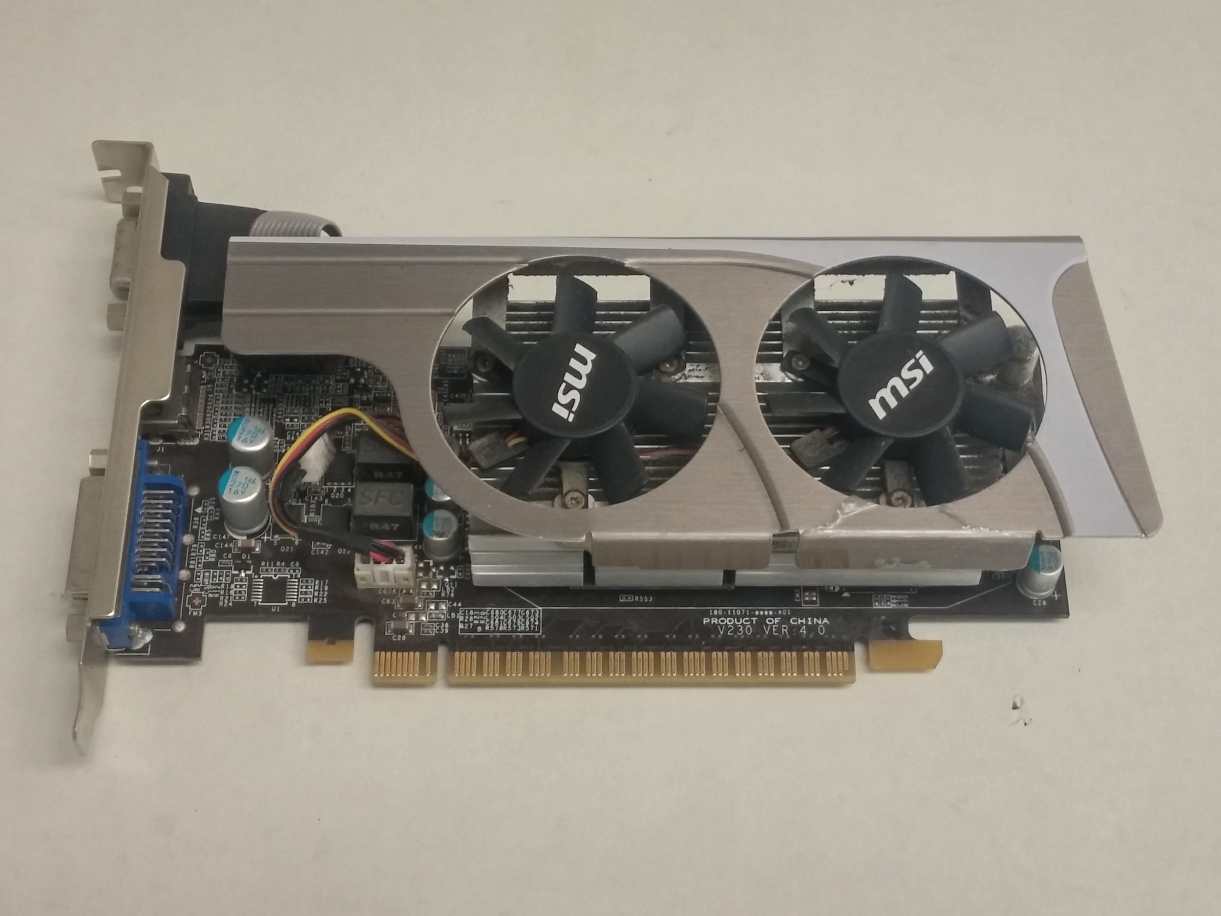 MSI Nvidia GeForce GT 440 1GB DDR3 PCI Express x16 2.0 Desktop Video ...
