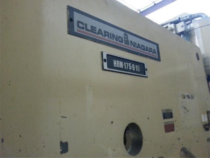 Clearing Niagara Flange Bed Press Brake For Sale 175tNiagaraFlangeBedPressBrake