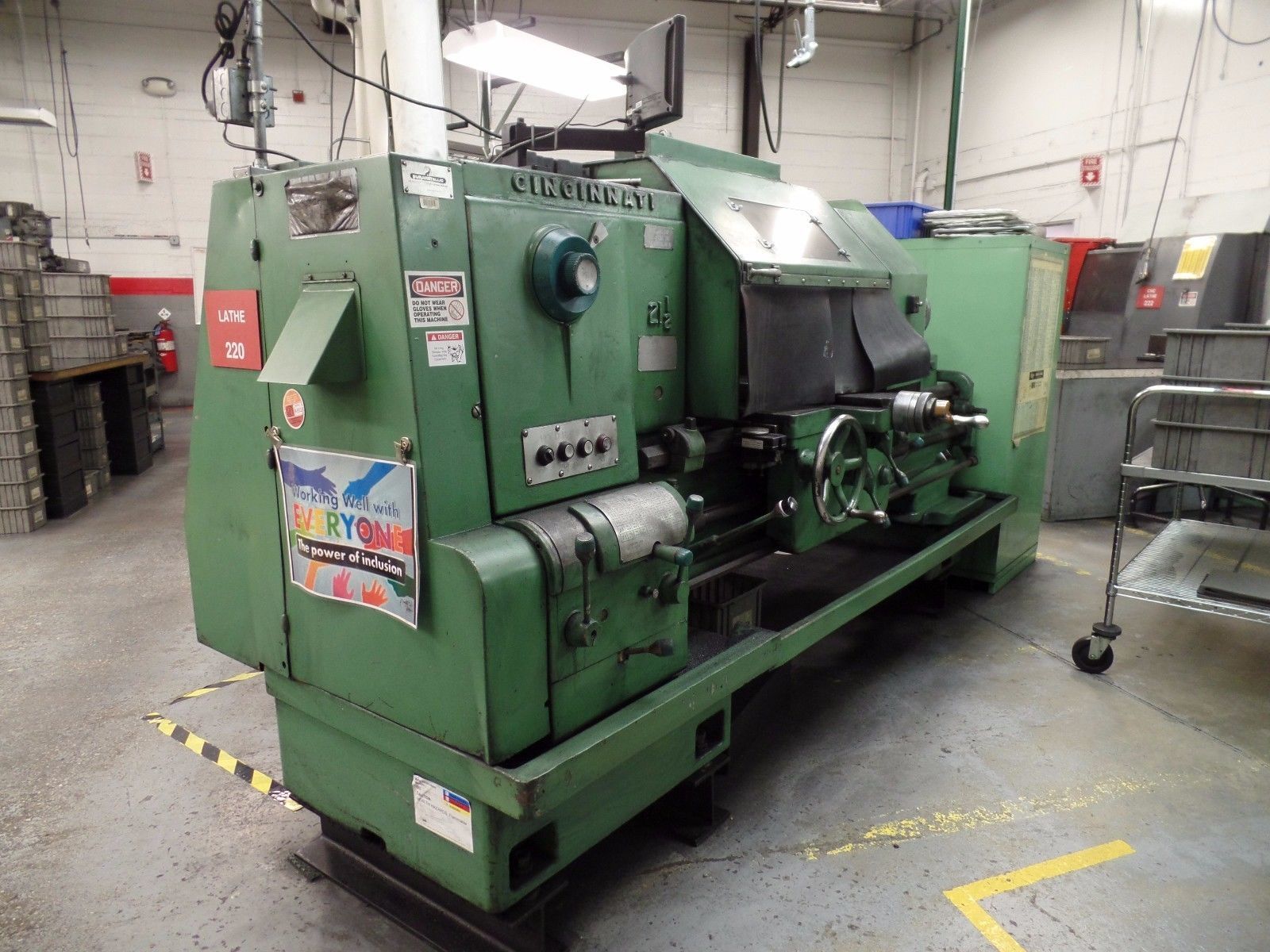 Cincinnati Engine Lathe For Sale
