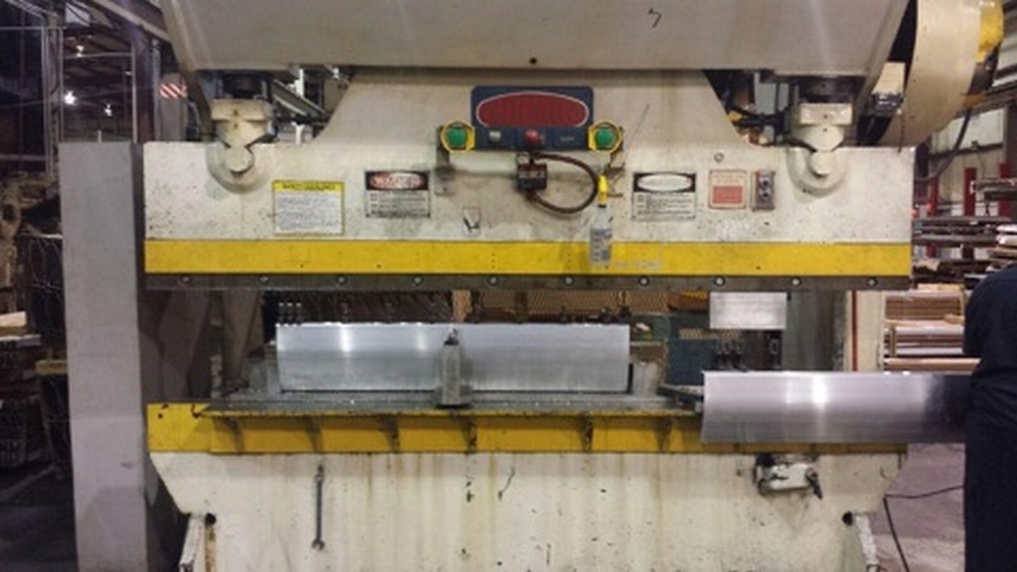 150 Ton Capacity Chicago Dreis & Krump Mechanical Press Brake For Sale 150tChicagoDreisKrump