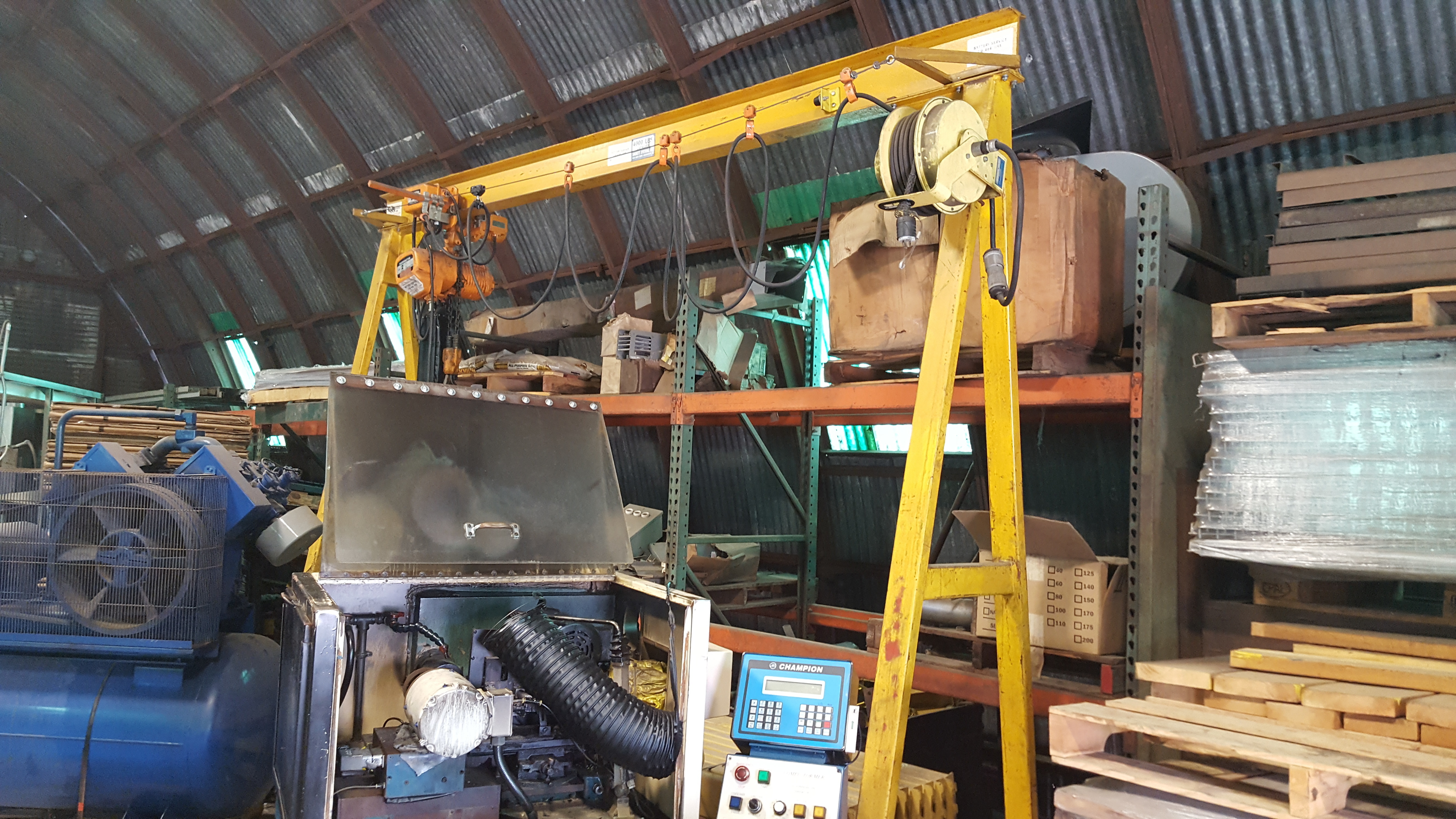 Harrington A-Frame Crane For Sale
