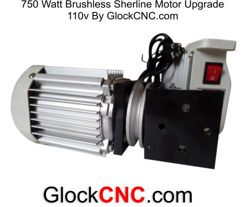 750 Watt Motor+Controller Continuous Duty Sherline & Taig or Universal Headstocks 1 HP