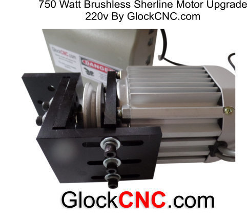 750 Watt Motor+Controller Continuous Duty Sherline & Taig or Universal Headstocks 1 HP
