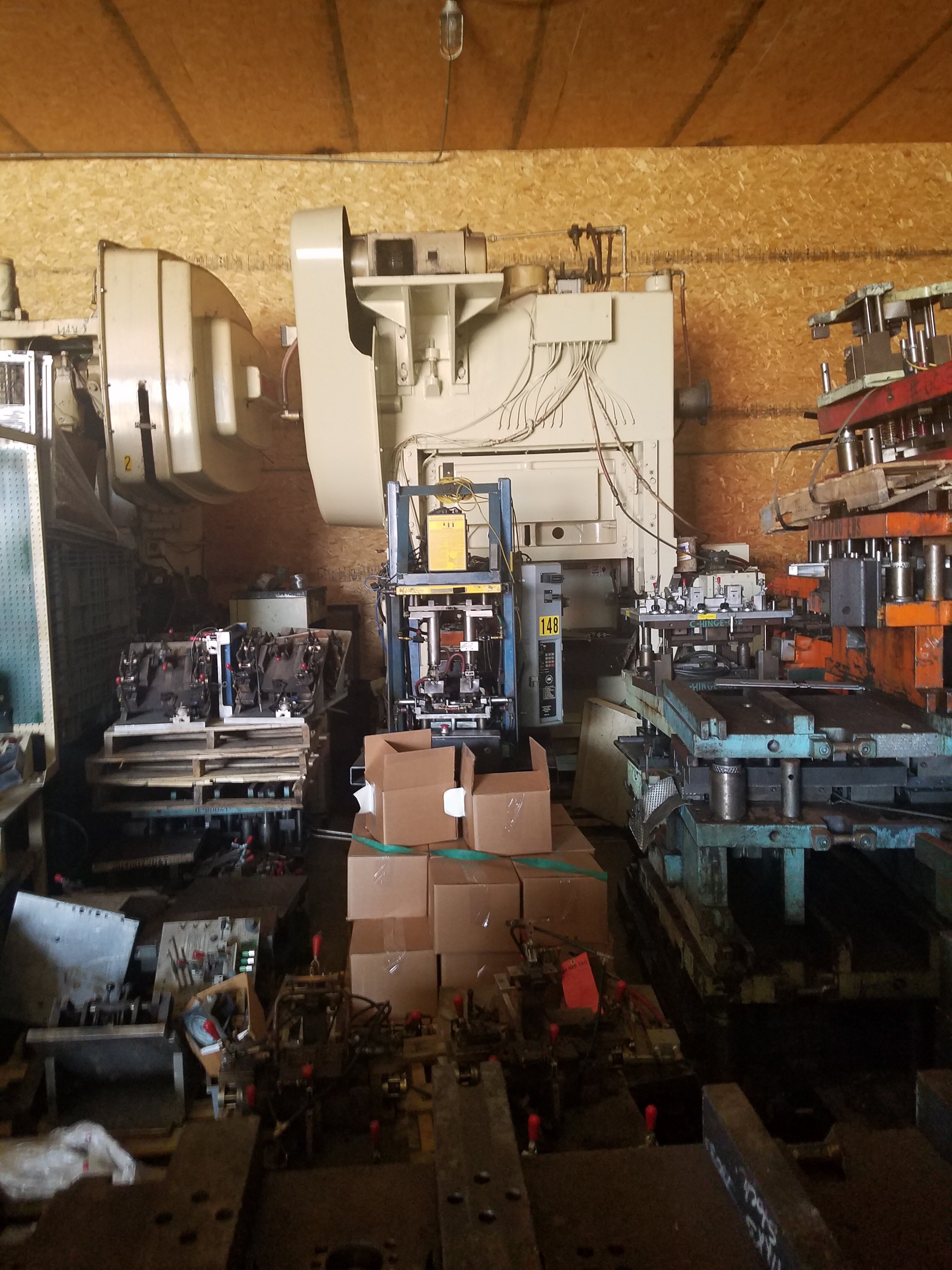 100 Ton Capacity Minster Press For Sale 100tCapMinsterSSPressFS