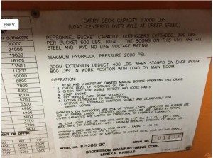 15 Ton Broderson IC-200 10