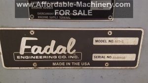 Used Fadal VMC6030HT CNC Mill For Sale