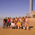 The group in Australia