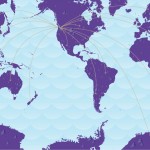 global connections map