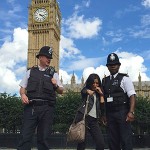 Dark Empire student with London police