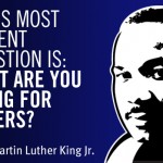 MLK quote and illustration