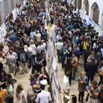Photo of Mary Gates Hall Commons during the Undergraduate Research Symposium