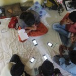 Krittika D'Silva in India, during an internship