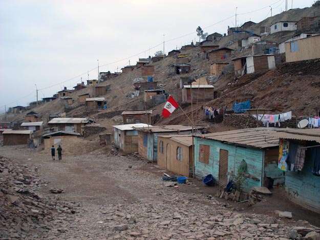 Puente Piedra, a slum near Lima,Peru, is now benefiting from the guidance of UW students and faculty, including landscape architect Ben Spencer, president of the Seattle Chapter of Architects without Borders, and UW Forest Resources professor Susan Bolton, president of the UW Chapter of Engineers without Borders.