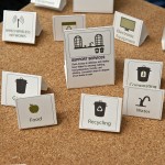 Subject cards, prepared by Marilyn Ostergren, are being used as an organizing tool for the ESS sustainability dashboard.