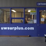 Its hard to miss the Surplus Store now with its attention-getting paint job.