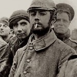 Group of World War I soildiers