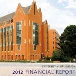 Cover of 2012 Fiscal Report shows engineering building