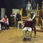 actors in Undergraduate Theater Society's production of "Cyrano."