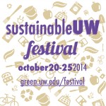 SustainableUW Festival square logo