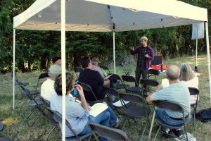 Outdoor class of landowners