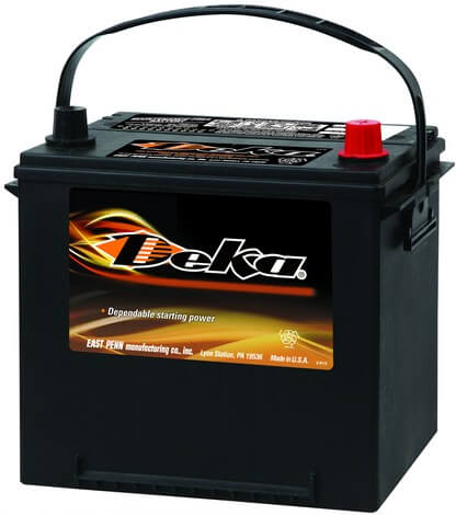 Deka / East-Penn 535MF Group 35 12 Volt CCA 12 CA 675 Premium / A3 Technology - Maintenance Free Battery Deka 535MF