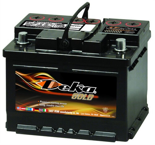 Deka / East-Penn 690MF  Group 90 12 Volt CCA 12 CA 740 Gold / A3 - Technology- Maintenance-Free Battery Deka 690MF