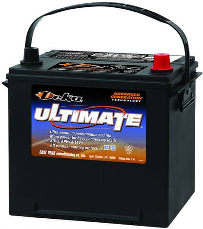 Deka / East-Penn 735MF Group 35 12 Volt CCA 12 CA 785 Ultimate - Maintenance Free - Auto/Light Truck/Van Battery Deka 735MF