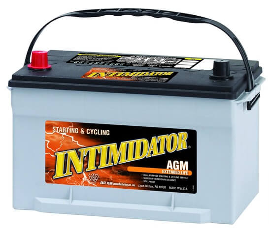 Deka / East-Penn 9A65 Group 65 12 Volt CCA 12 CA 860 Intimidator - Agm - Valve Regulated Battery Deka 9A65