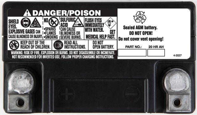 Deka / East-Penn AUX14 Group 400 12 Volt Agm - Automotive Auxiliary Battery Deka AUX14