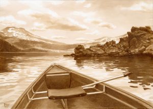 Canoeing at Sparks Lake
