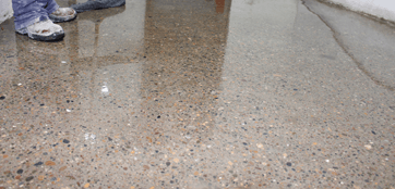 Commercial concrete floor polish Denver CO
