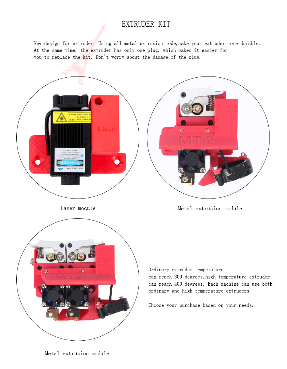 Multoo MT2 Large 3D Printer