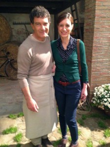 L'ATTRICE CRISTINA SARTI DA “LACATTIVASTRADA” AL MULINO BIANCO CON BANDERAS.
