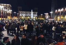 piazza saffi sera