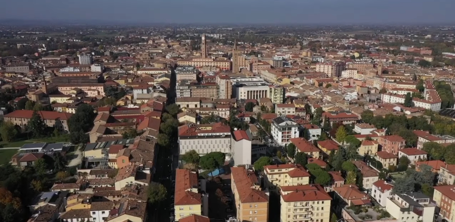 Forlì dall'alto