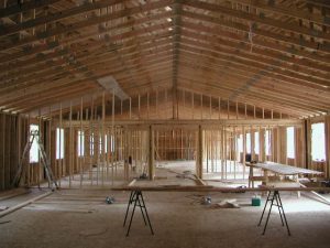 Framing New church