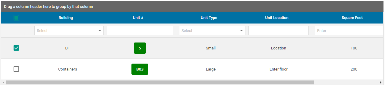 Units