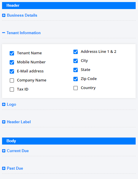 Customization of Documents