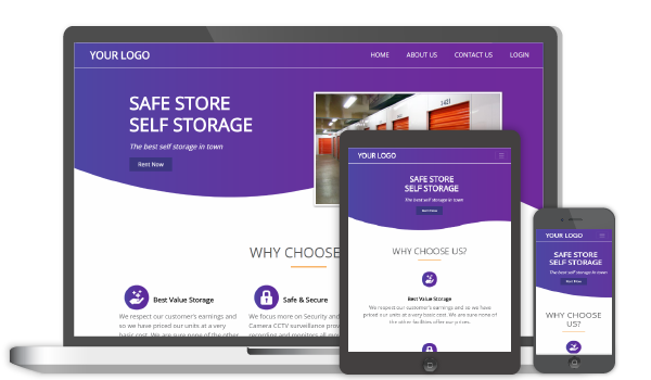 Self Storage Website Design Self Storage Website Template 6Storage