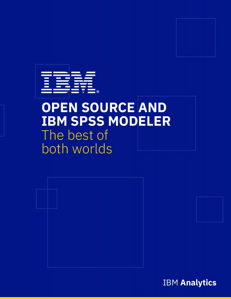 Download Open Source and IBM SPSS Modeler the best of both worlds  Whitepaper | TechDemand