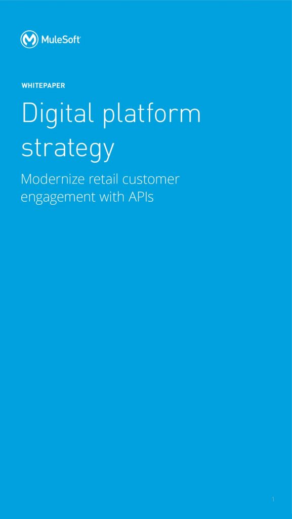 Retail digital platform strategy