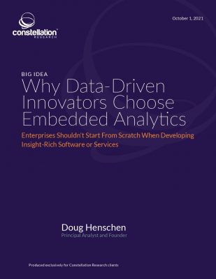 Why Data-Driven Innovators Choose Embedded Analytics