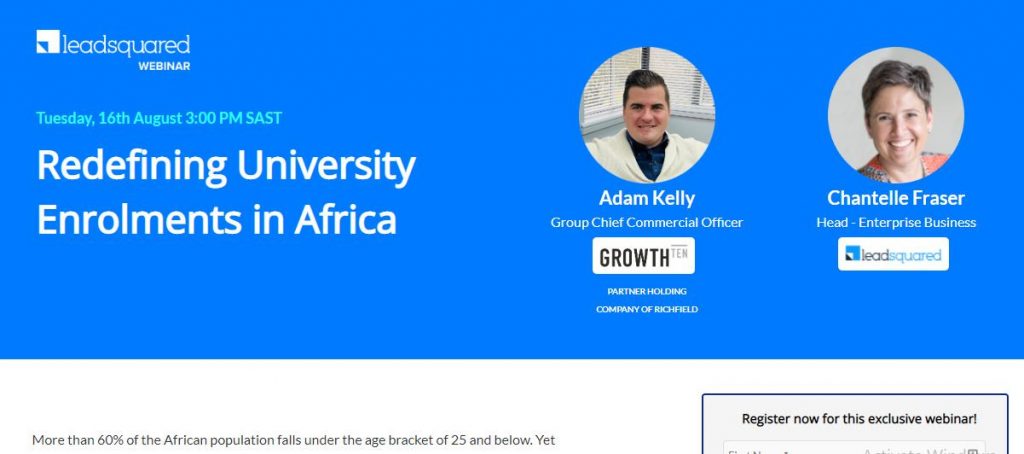 Redefining University Enrolments in Africa