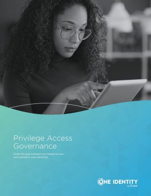 Privilege Account Governance - Close the gap between privileged access and standard-user identities