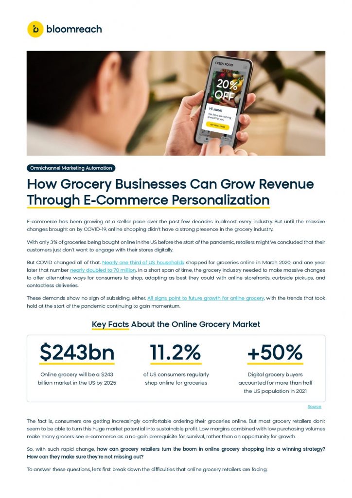 Download How Grocery Businesses Can Grow Revenue Through E Commerce