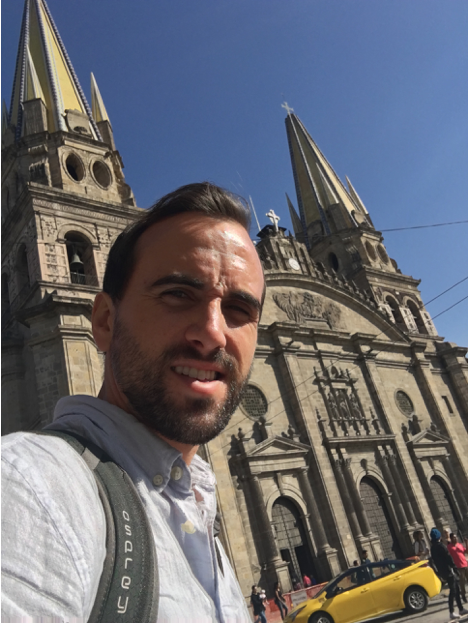 Nick Avola in Guadalajara, Mexico