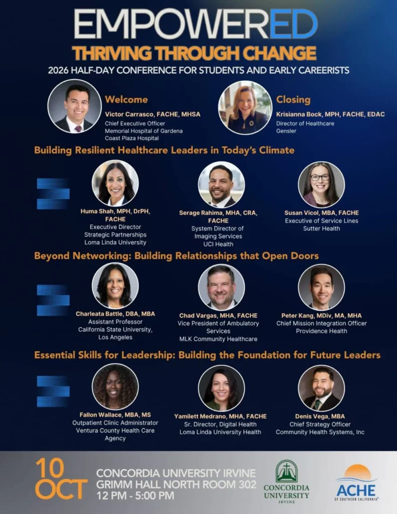 ACHE of Southern California - EmpowerED: Thriving Through Change