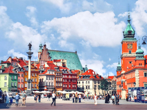warsaw in daytime