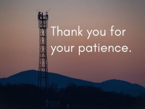 radio tower at sunset