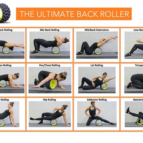 ULTIMATE BACK ROLLER ACUMOBILITY FOAM ROLLER